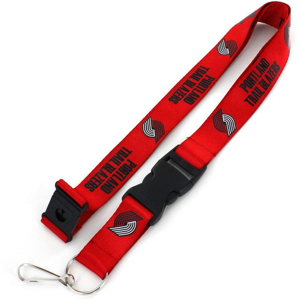 WHOLESALE PORTLAND TRAIL BLAZERS (RED) LOGO LANYARD