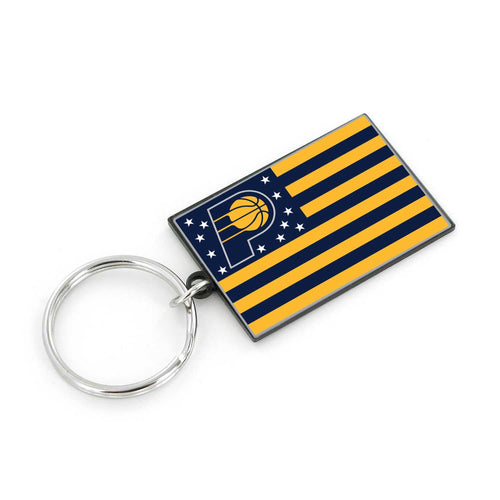 WHOLESALE INDIANA PACERS AMERICANA FLAG KEYCHAIN