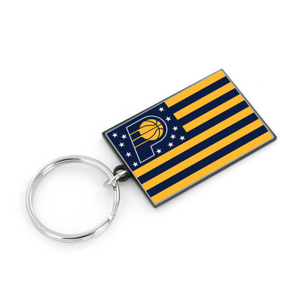 WHOLESALE INDIANA PACERS AMERICANA FLAG KEYCHAIN