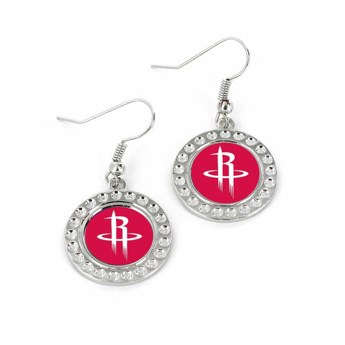WHOLESALE HOUSTON ROCKETS DIMPLE EARRINGS