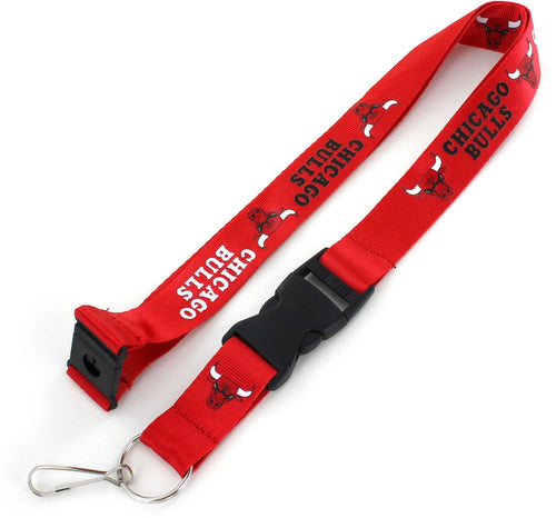 CHICAGO BULLS (RED) TEAM LANYARD