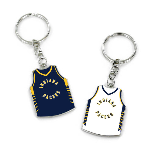 WHOLESALE INDIANA PACERS REVERSIBLE HOME/AWAY JERSEY KEYCHAIN
