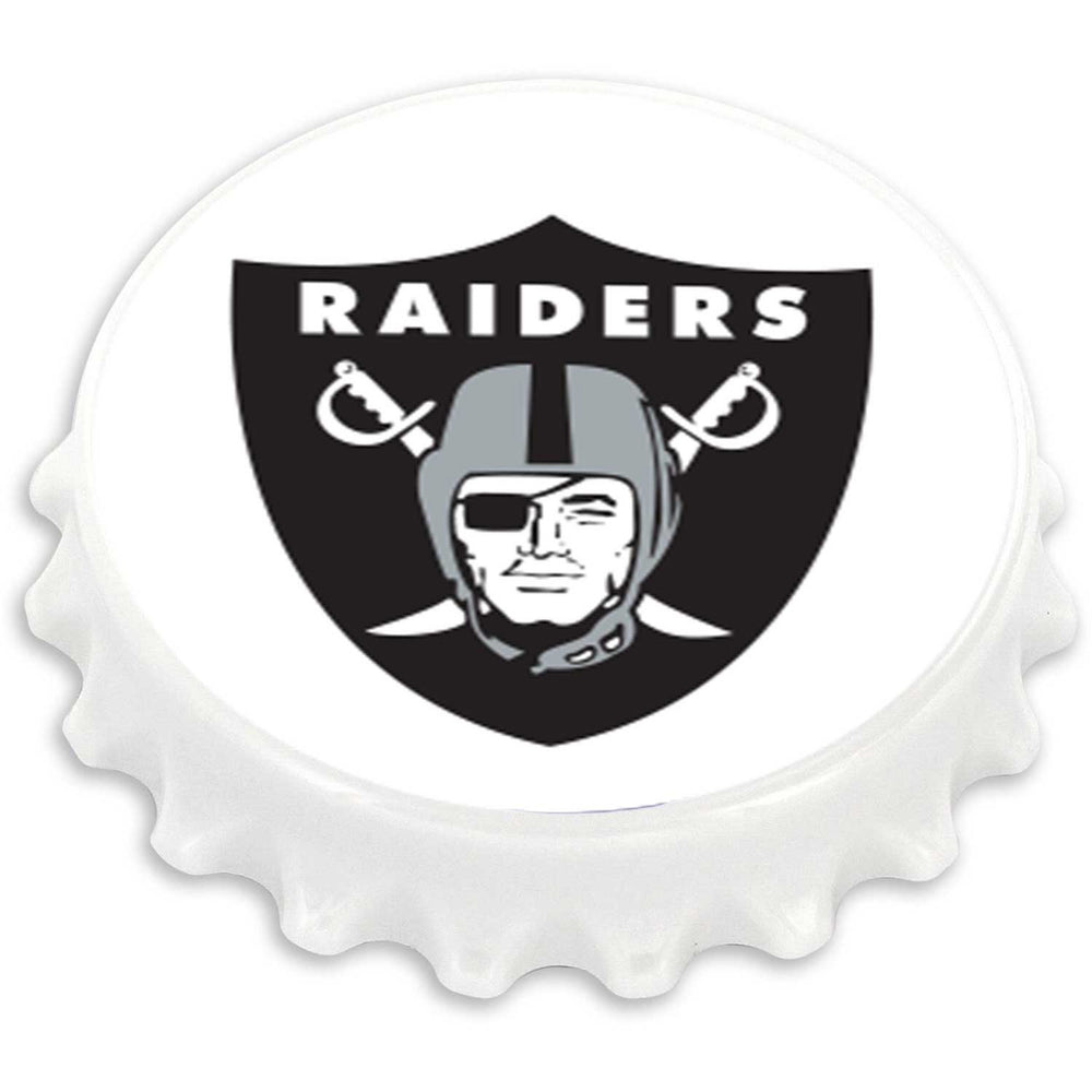 WHOLESALE LAS VEGAS RAIDERS BOTTLE CAP BOTTLE OPENER MAGNET (OC)