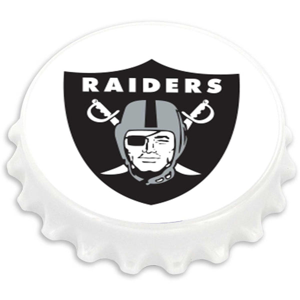 WHOLESALE LAS VEGAS RAIDERS BOTTLE CAP BOTTLE OPENER MAGNET (OC)