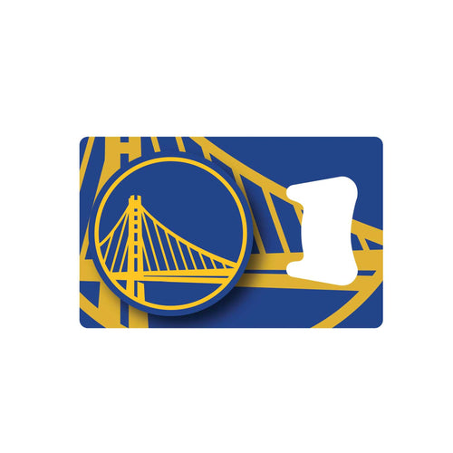 WHOLESALE GOLDEN STATE WARRIORS CREDIT CARD BOTTLE OPENER MAGNET