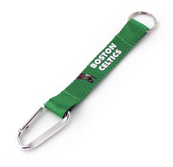 WHOLESALE BOSTON CELTICS (GREEN) CARABINER LANYARD KEYCHAIN