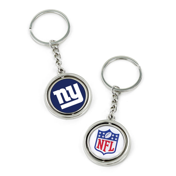 NEW YORK GIANTS SPINNING KEYCHAIN
