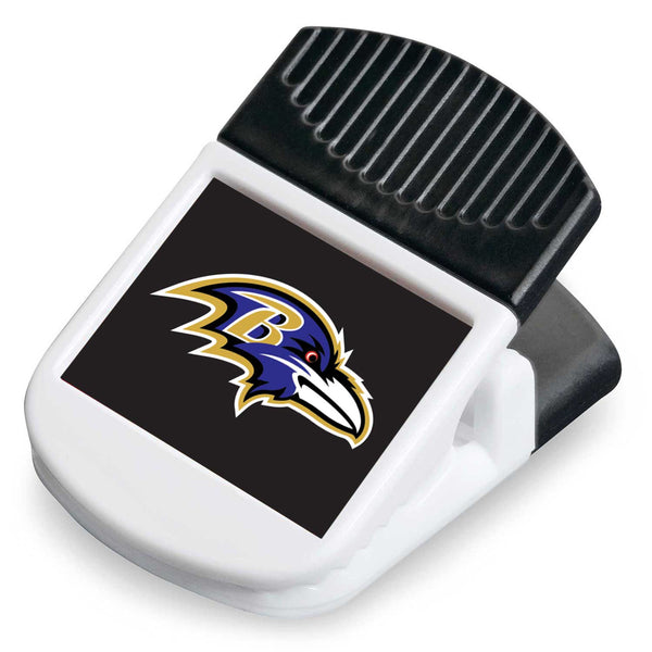 BALTIMORE RAVENS PLASTIC MAGNET CLIP