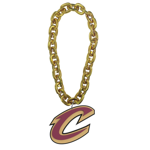 WHOLESALE CLEVELAND CAVALIERS (GOLD) FAN CHAIN