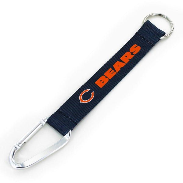 WHOLESALE CHICAGO BEARS (BLUE) CARABINER LANYARD KEYCHAIN