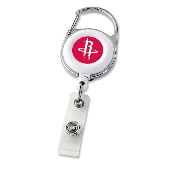 WHOLESALE HOUSTON ROCKETS DELUXE CLIP BADGE REEL