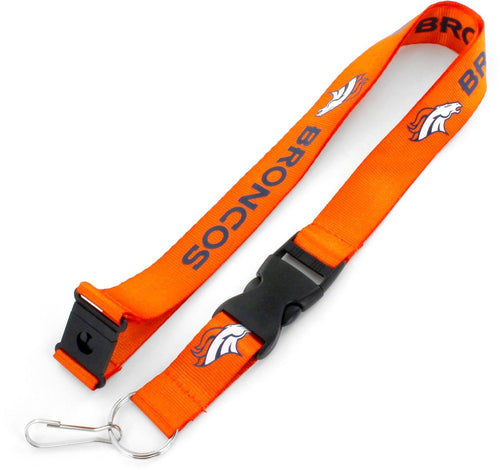 WHOLESALE DENVER BRONCOS (ORANGE) TEAM LANYARD