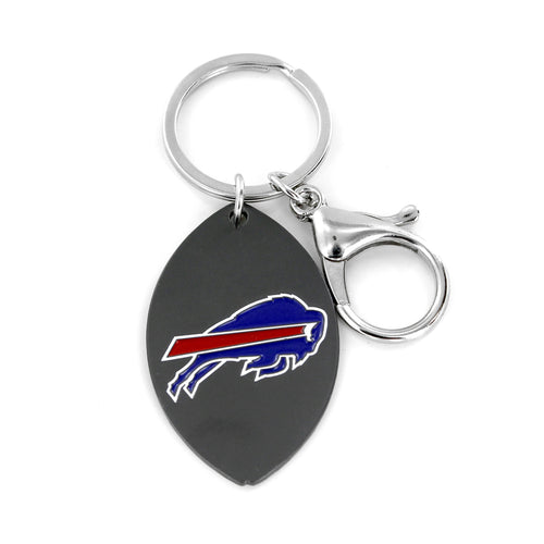 WHOLESALE BUFFALO BILLS MATTE FINISH FOOTBALL KEYCHAIN