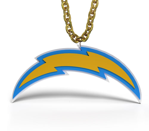 WHOLESALE LOS ANGELES CHARGERS (GOLD) SUPER FAN CHAIN