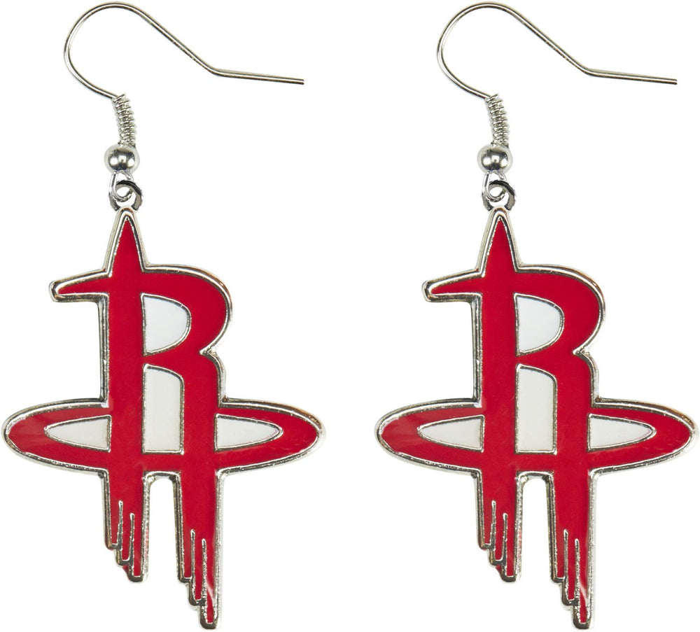WHOLESALE HOUSTON ROCKETS LOGO DANGLER EARRINGS