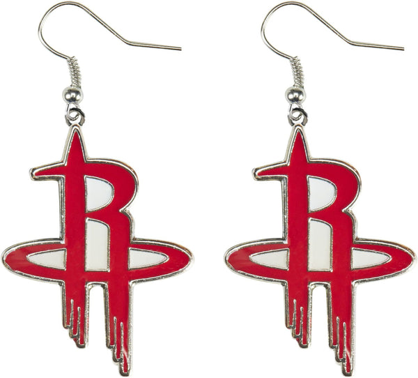 WHOLESALE HOUSTON ROCKETS LOGO DANGLER EARRINGS