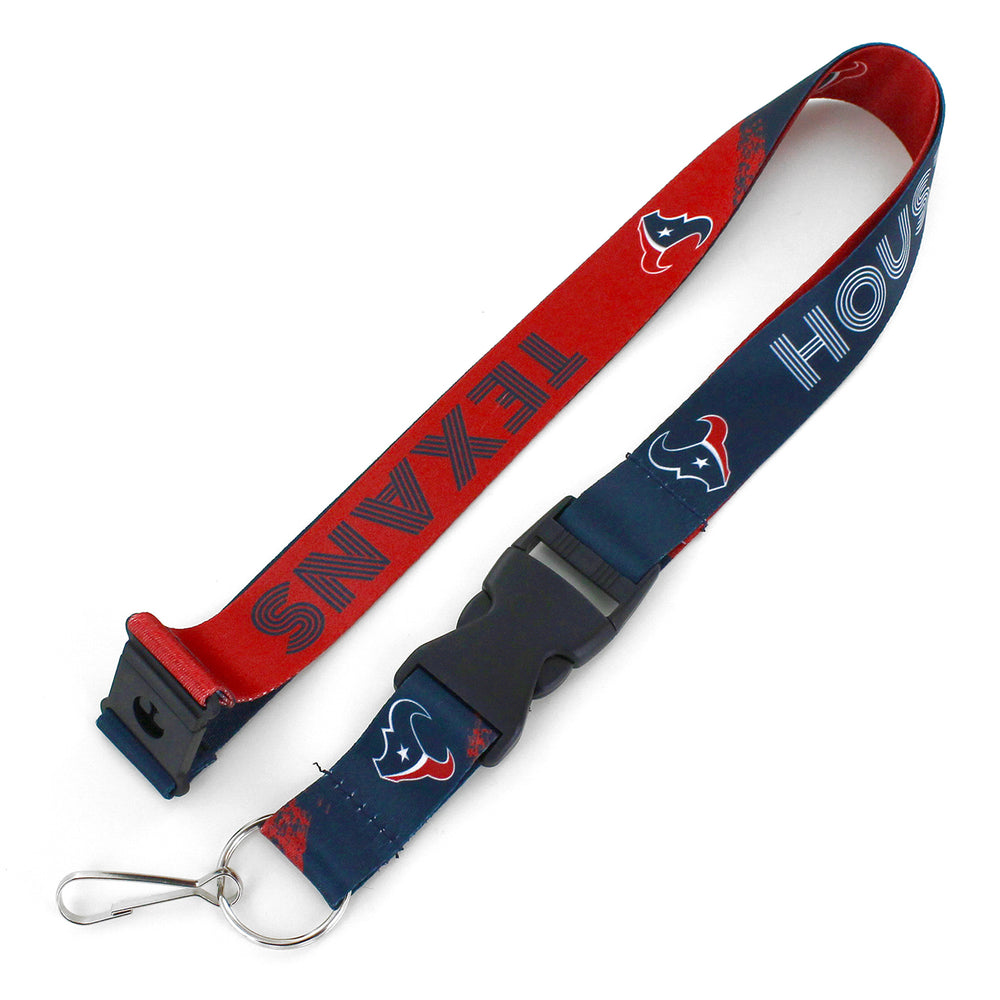 HOUSTON TEXANS CROSSFADE LANYARD