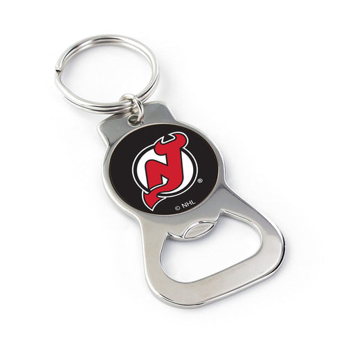 WHOLESALE NEW JERSEY DEVILS BOTTLE OPENER KEYCHAIN PRIM. LOGO