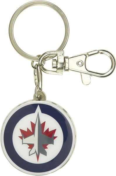 WHOLESALE WINNIPEG JETS TEAM LOGO HEAVYWEIGHT KEYCHAIN