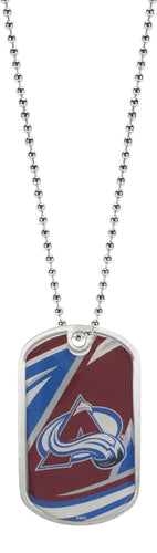 WHOLESALE COLORADO AVALANCHE DYNAMIC DOG TAG