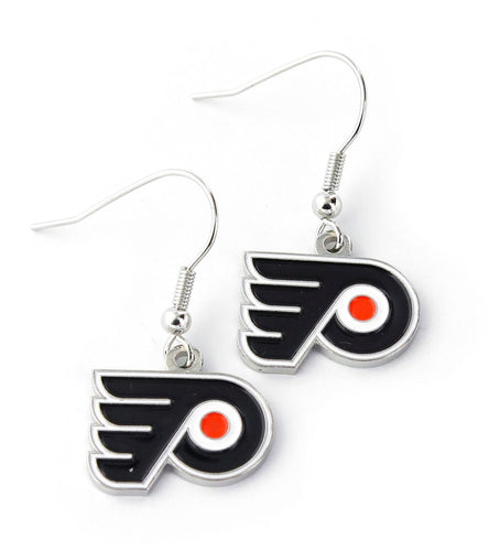 WHOLESALE PHILADELPHIA FLYERS DANGLER EARRINGS