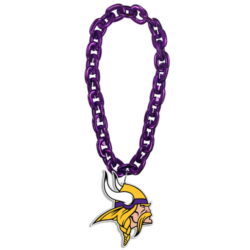 WHOLESALE MINNESOTA VIKINGS HEAD (PURPLE) FAN CHAIN