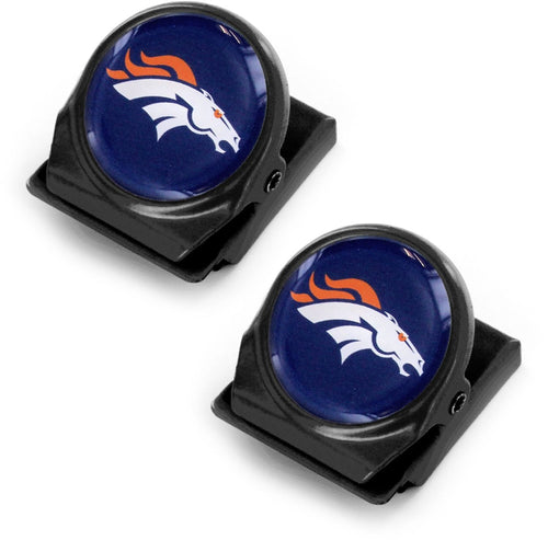 DENVER BRONCOS 2-PK MEMO CLIP MAGNET