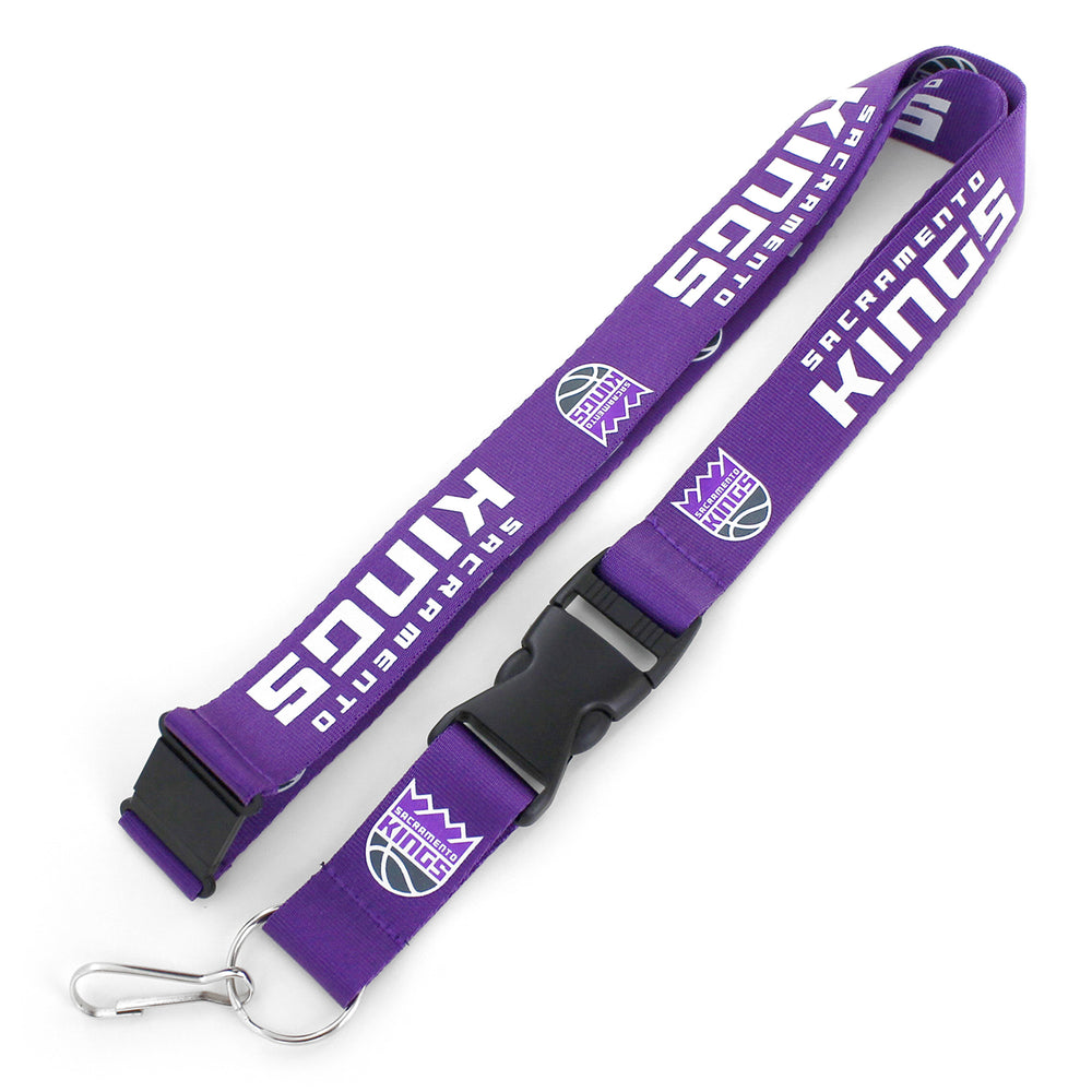 WHOLESALE SACRAMENTO KINGS (PURPLE) TEAM LANYARD