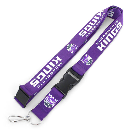 WHOLESALE SACRAMENTO KINGS (PURPLE) TEAM LANYARD