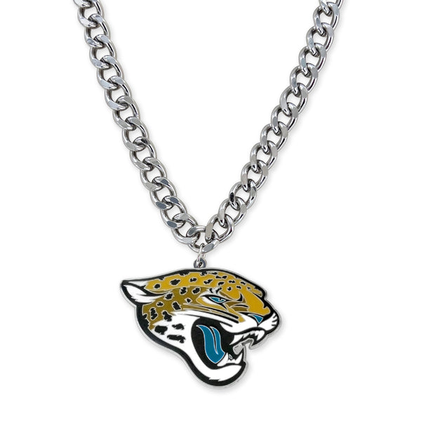 WHOLESALE JACKSONVILLE JAGUARS HEAVYWEIGHT TEAM LOGO NECKLACE