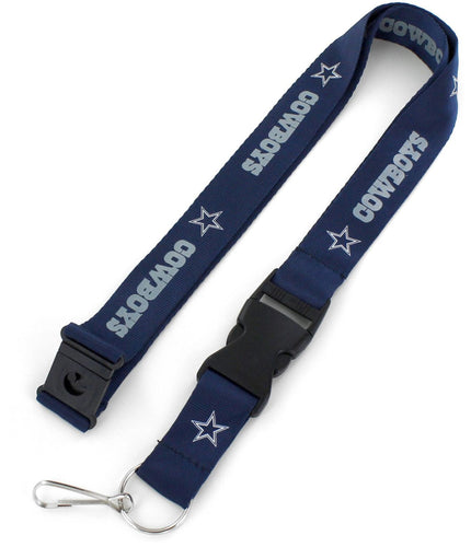 WHOLESALE DALLAS COWBOYS (BLUE) TEAM LANYARD