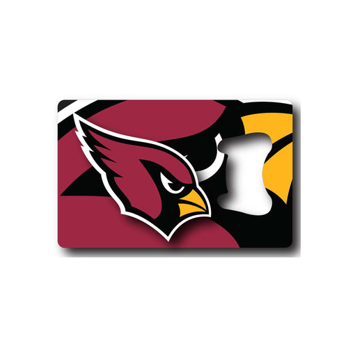 ARIZONA CARDINALS CREDIT CARD BOTTLE OPENER MAGNET
