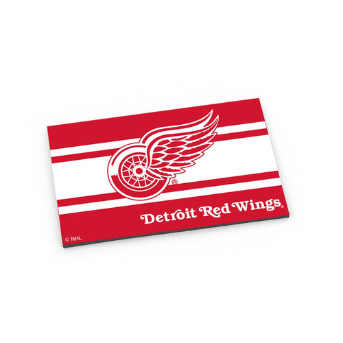 DETROIT RED WINGS STRIPED MAGNET