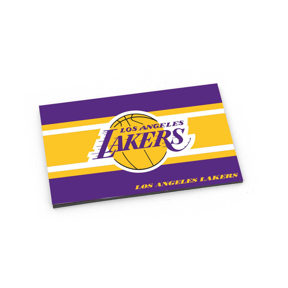 LOS ANGELES LAKERS STRIPED MAGNET