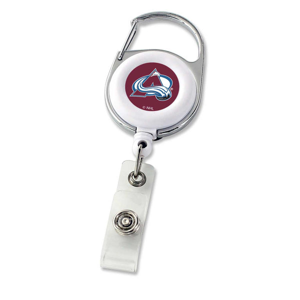 WHOLESALE COLORADO AVALANCHE DELUXE CLIP BADGE REEL