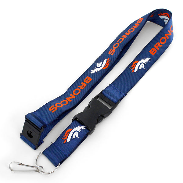 DENVER BRONCOS (BLUE) TEAM LANYARD