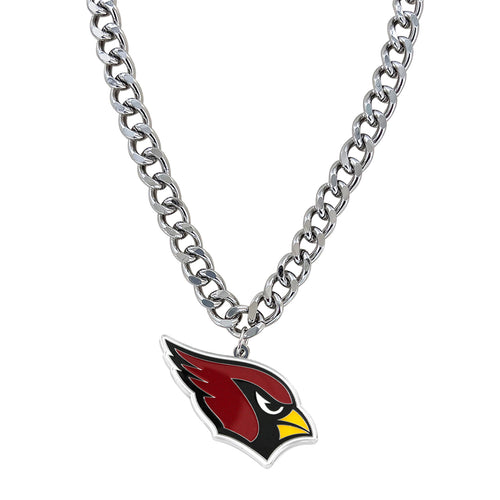 ARIZONA CARDINALS HEAVYWEIGHT TEAM LOGO NECKLACE