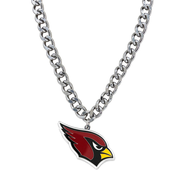 ARIZONA CARDINALS HEAVYWEIGHT TEAM LOGO NECKLACE