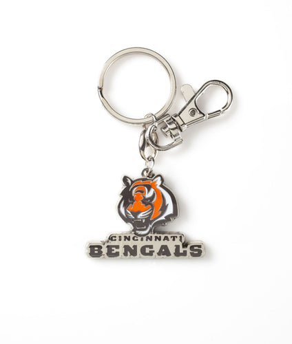 WHOLESALE CINCINNATI BENGALS TEAM LOGO HEAVYWEIGHT KEYCHAIN