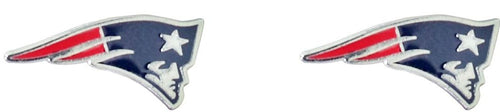 WHOLESALE NEW ENGLAND PATRIOTS LOGO POST EARRINGS