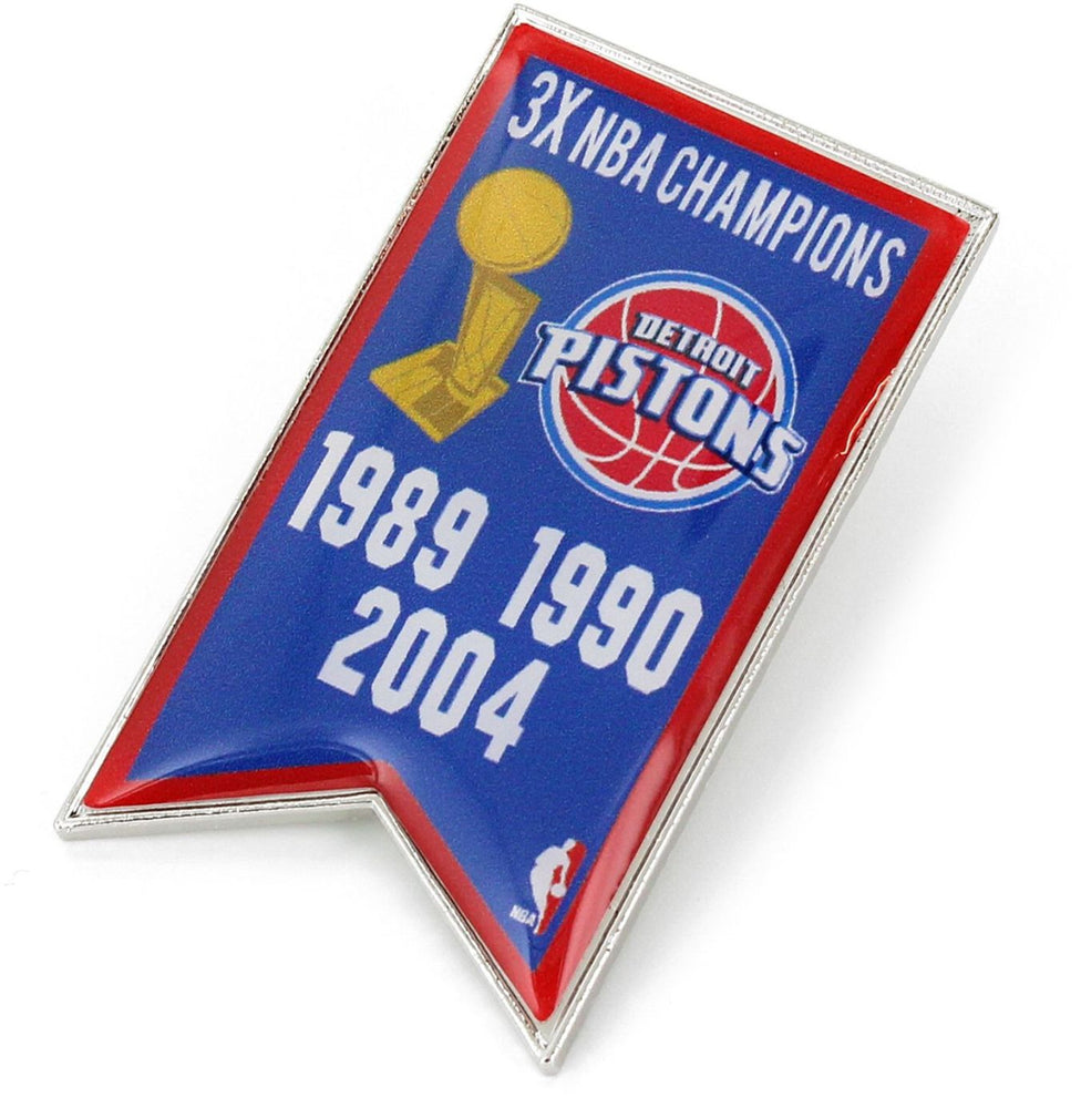 WHOLESALE DETROIT PISTONS CHAMPIONSHIP BANNER PIN (SP)