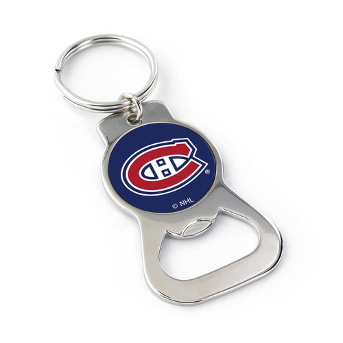 WHOLESALE MONTREAL CANADIENS BOTTLE OPENER KEYCHAIN PRIM. LOGO
