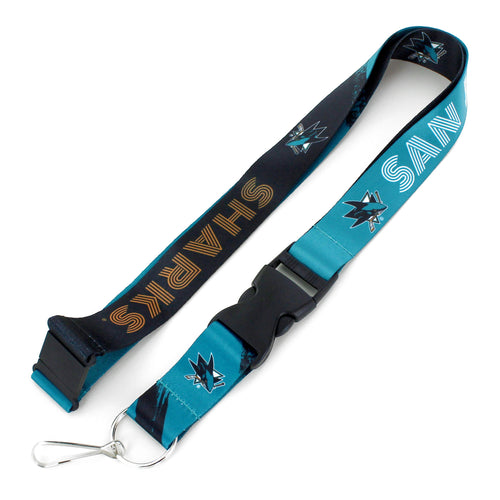 WHOLESALE SAN JOSE SHARKS CROSSFADE LANYARD