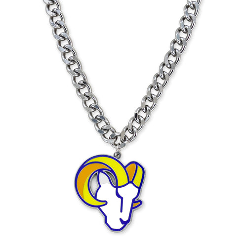 WHOLESALE LOS ANGELES RAMS HEAVYWEIGHT TEAM LOGO NECKLACE