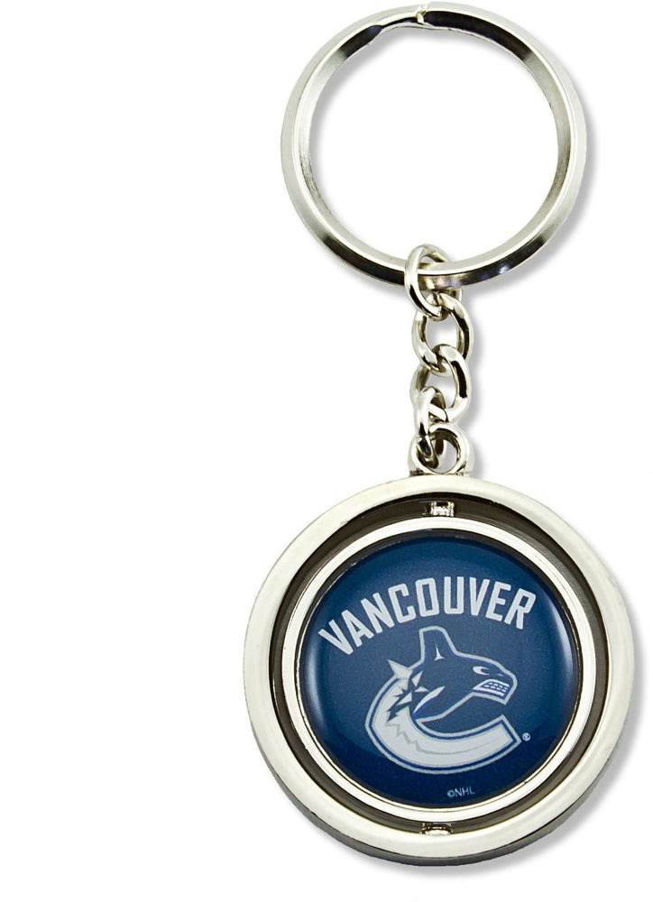 WHOLESALE VANCOUVER CANUCKS SPINNING KEYCHAIN