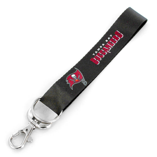 WHOLESALE TAMPA BAY BUCCANEERS DELUXE WRISTLET KEYCHAIN