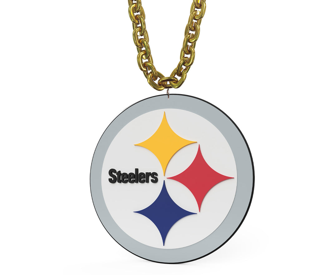 WHOLESALE PITTSBURGH STEELERS (GOLD) SUPER FAN CHAIN