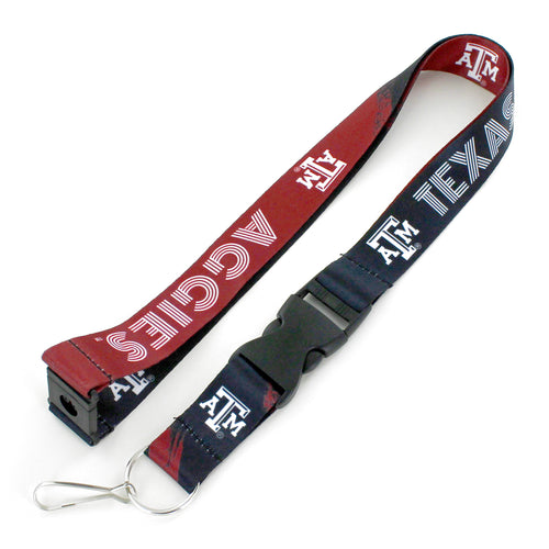 WHOLESALE TEXAS A&M CROSSFADE LANYARD