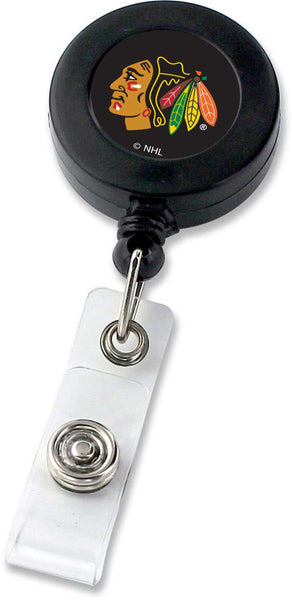 WHOLESALE CHICAGO BLACKHAWKS (RED) BADGE REEL (NE)