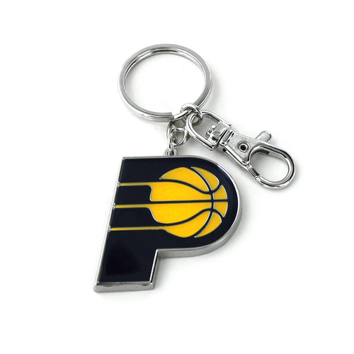 WHOLESALE INDIANA PACERS TEAM LOGO HEAVYWEIGHT KEYCHAIN